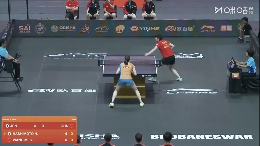 日本逼至决, 洲女乒, Ija 日本逼至决, 洲女乒, Ija